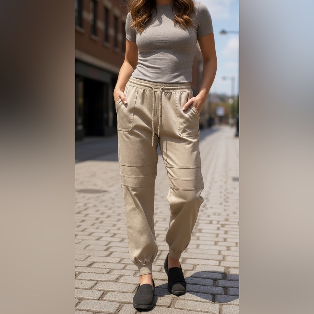 Ralph Lauren Tan Track Pants for Women